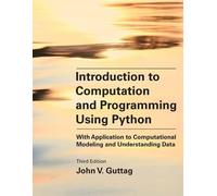 John V. Guttag Introduction to Computation and Programming Using P (Tapa blanda)