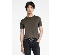 John Varvatos Amato Regular Fit Ss Crew Dark Brown Talla: L | Camisetas básicas Outlet | Hombre | Marrón
