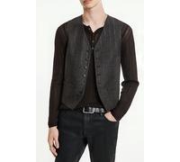 John Varvatos Button Front Vest With Front Body Darts Espresso Talla: 54 | Trajes Outlet | Hombre | Blanco