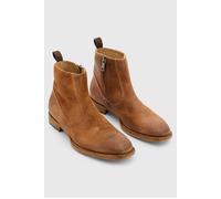 John Varvatos Fleetwood Zip Boot Sepia Brown Talla: 9.5 | Botas Outlet | Hombre | Marrón