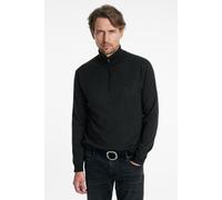 John Varvatos Grand Birdseye Half Zip In Ctn Cash Black Talla: XS | Jerséis cuello Alto Outlet | Hombre | Negro