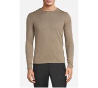John Varvatos Lex Ls Linen Blend Slub Crew With Roll N Haze Grey Talla: XL | Manga Larga Outlet | Hombre | Blanco
