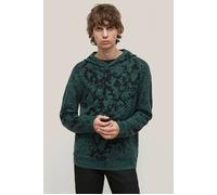John Varvatos Ludham Ls Disappearing Dark Moss Talla: XXL | Sudaderas con Capucha Outlet | Hombre |