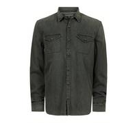 John Varvatos Marshall Regular Fit Ls Western Sport Sh Mineral Blk Talla: XS | Camisas Casuales Outlet | Hombre