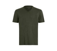 John Varvatos Miles Short Sleeve Slub V-neck With Cut Dark Moss Talla: XS | Camisetas básicas Outlet | Hombre | Blanco