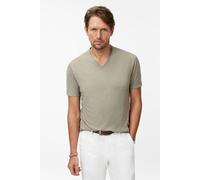John Varvatos Miles Slub V-neck With Cut Raw Edge Spruce Talla: XS | Camisetas Básicas Outlet | Hombre | Blanco