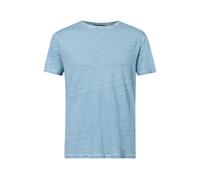 John Varvatos Mott Regular Fit Ss Linen Crew With Cold Pale Aqua Talla: XS | Camisetas Básicas Outlet | Hombre | Blanco