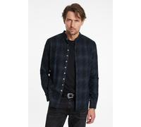 John Varvatos Multi Button Band Collar Shirt Ink Blue Talla: XL | Outlet | Hombre | Azul