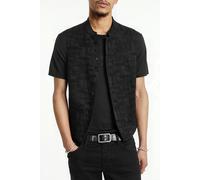 John Varvatos Multi Button Front Closure Black Talla: 48 | Chalecos sin Mangas Outlet | Hombre | Negro