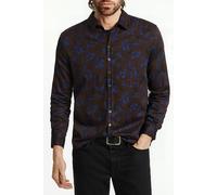 John Varvatos Multi Button Slim Fit Shirt Espresso Talla: S | Camisas Casuales Outlet | Hombre
