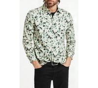 John Varvatos Multi Button Slim Fit Shirt Spruce Talla: XS | Camisas Casuales Outlet | Hombre