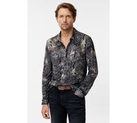 John Varvatos Sanfre Regular Fit Ls Collar Shirt With Iron Grey Talla: XL | Camisas Casuales Outlet | Hombre | Gris