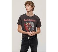 John Varvatos Ss Raw Edge Tee - Iron Maiden Purgatory Coal Talla: M | Camisetas con Decoración Impresa Outlet | Hombre