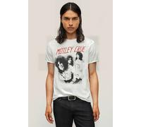 John Varvatos Ss Raw Edge Tee - Motley Crue Straight Jackets Salt Talla: XS | Camisetas con Decoración Impresa Outlet | Hombre