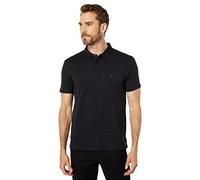 John Varvatos Victor Camisa de Polo, Negro, L para Hombre