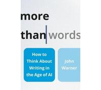 John Warner More Than Words (Tapa dura)
