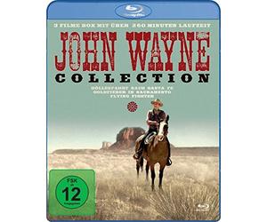 John Wayne Collection - 3 Filme mit über 260 Minuten Laufzeit (Höllenfahrt nach Santa Fe, Goldfieber in Sacramento, Flying Fighter) [Alemania] [Blu-ray]