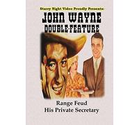 John Wayne Double Feature 1 - Range Feud & His Private Secretary [Region Free]