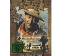 John Wayne in Farbe: Feuerwasser und frische Blüten/Der geheimnisvolle Reiter/Winde der Wildnis - Holzbox [Alemania] [DVD]