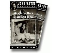 John Wayne: Man From Utah & Sagebrush Trail [USA] [VHS]
