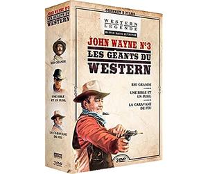 John Wayne n°3 - Les Génts du Western : Rio Grande + Une bible et un fusil + La Caravane de feu [Francia] [DVD]