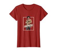 John Wayne True Grit Camiseta, Mujer, Arándano, S