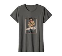 John Wayne True Grit Camiseta, Mujer, Asfalto, XL
