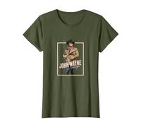 John Wayne True Grit Camiseta, Mujer, Verde Oliva, XXL