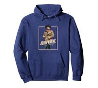 John Wayne True Grit Sudadera con Capucha, Unisex para Adultos, Azul Marino, XL