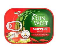 John West Brisling Patrones De Tomate 106g De Salsa (Paquete de 2)