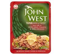 John West Tomate & Herb Atún Bolsa 3x85g