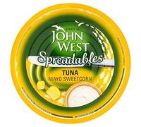 John West Untables De Atún Y Mayonesa 80g De Maíz Dulce (Paquete de 6)