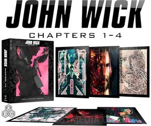 John Wick: Capítulos 1-4 Colección [Blu-ray + DVD + Digital] [Región libre]