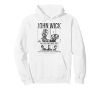 John Wick Minimalist Baba Yaga Distressed Collage Movie Sudadera con Capucha