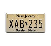 John Wick | XAB 235 | Metal Stamped License Plate