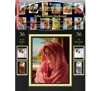 John William Godward Coloring Book: John William Godward Grayscale Coloring Book #1 - Color The Greatest Compositions In History