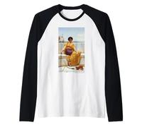 John William Godward Idleness (Girl with a Kitten) Camiseta Manga Raglan