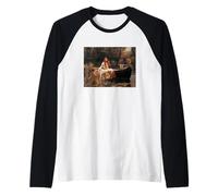 John William Waterhouse The Lady of Shalott Camiseta Manga Raglan