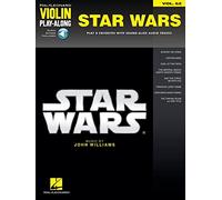 John williams : star wars - recueil + enregistrement(s) en ligne - 8 titres - violon: Violin Play-Along Volume 62 (Hal Leonard Violin Play-Along, 62)
