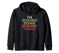 Johnnie Name Johnnie Personalized Name First Given Sudadera con Capucha