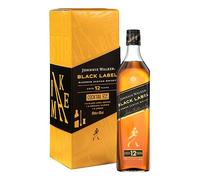 Johnnie Walker Black label Coctel Kit, Whisky escocés blended 12 años, 700 ml