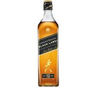 Johnnie Walker Black label, Whisky escocés blended 12 años, 1 l