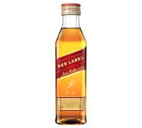 Johnnie Walker Red Label Blended Scotch Whisky, 5cl (pack 12 uds)