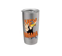 Johnny Bravo Hey Mama Vaso térmico de acero inoxidable de doble pared
