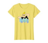 Johnny Bravo Johnny Bravo Camiseta, Mujer, Limón, 3XL