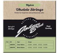Johnny Brook Juego de 4 de alta calidad de nylon Cuerdas Ukulele Claro