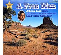 Johnny Cash - A Free Man (Johnny Cash Singt 20 Lieder Aus Einem Freien Land Voller Abenteuer) - CBS - 85 032