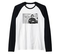 Johnny Cash American Outlaws Highwaymen Era 1990 Camiseta Manga Raglan