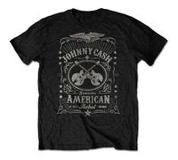 Johnny Cash American Rebel 2 con licencia Camiseta hombre
