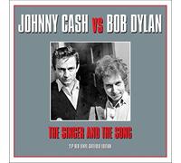 Johnny Cash And Bob Dylan - The Singer And The Song - (2lp Red Vinyl Gatefold Set) [Vinilo]